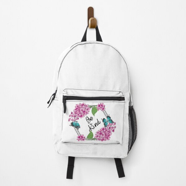 Item preview, Be Kind - Lilacs - Butterflies Floral designed and sold by Ayesha Saleem.