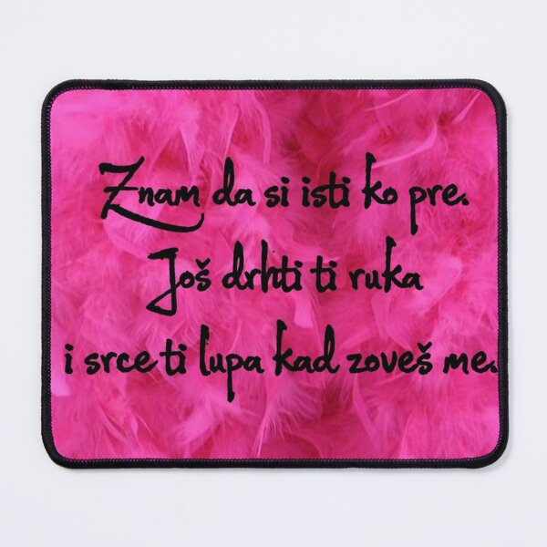 Item preview, Lyrics - Znam da si isti ko pre, još drhti ti ruka i srce ti lupa kad zoveš me (Znam ja) designed and sold by Marija Barisic.