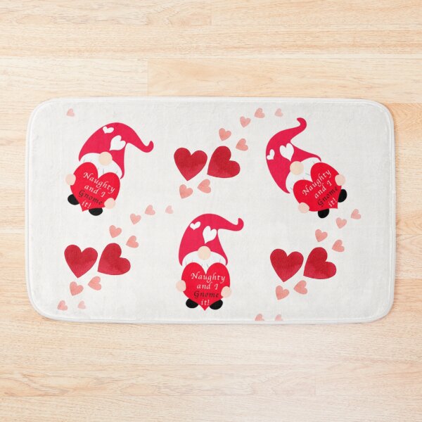 Item preview, Naughty Gnome, Gnomie, Gonk, Naughty and I Gnome it with hearts designed and sold by VistaViews.