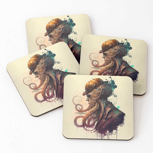 Item preview, Steampunk Animals - Mechanical Octopus #11 designed and sold by MindAsylum.
