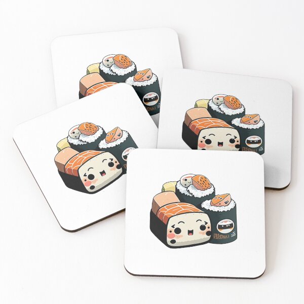Item preview, Adorable Sushi Roll  designed and sold by Kawaii Kulture Design.
