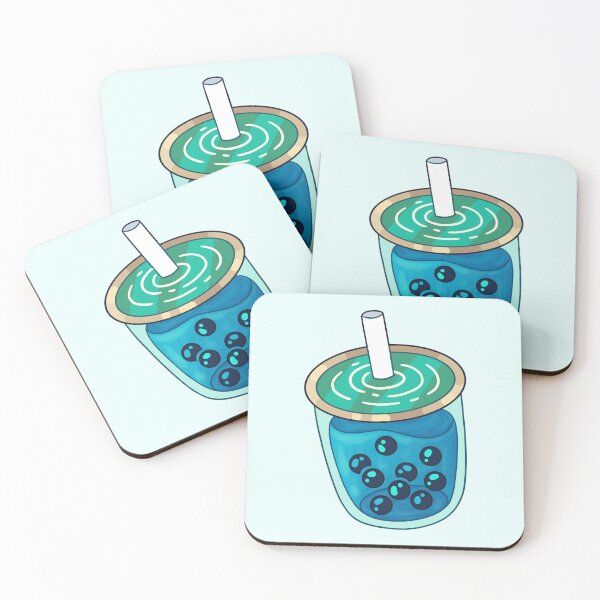 Item preview, Venti Bubble Tea - Genshin Impact designed and sold by peachjellycube.