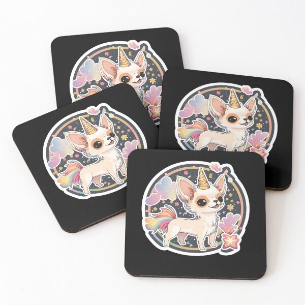 Item preview, Chihuahua Dog Riding Unicorn Pet Owner Art designed and sold by TeeTopiaa.