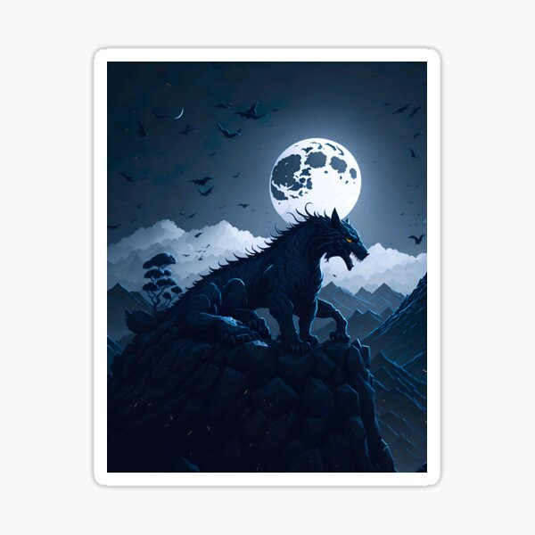 Item preview, Silhouettes of the Dark Part - 1 designed and sold by Aiartly.