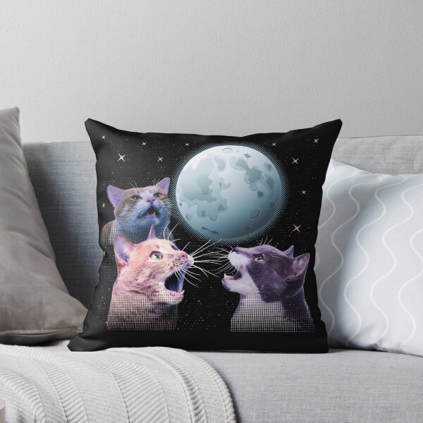 Item preview, Space Cats Moon Meowling Cat Lover Funny Gift designed and sold by alenaz.