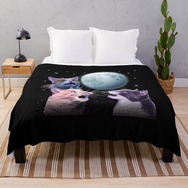 Item preview, Space Cats Moon Meowling Cat Lover Funny Gift designed and sold by alenaz.