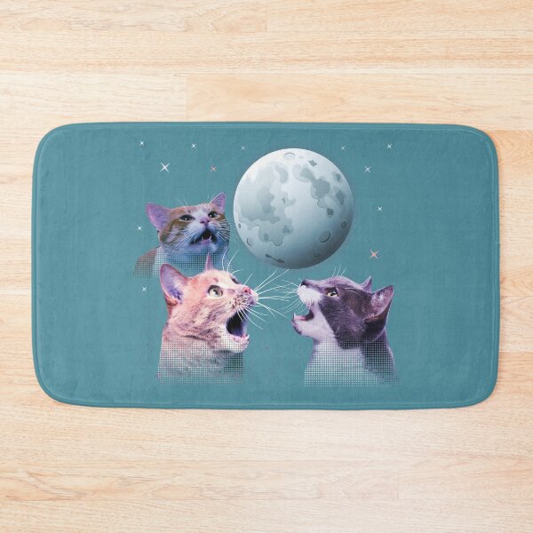 Item preview, Space Cats Moon Meowling Cat Lover Funny Gift designed and sold by alenaz.