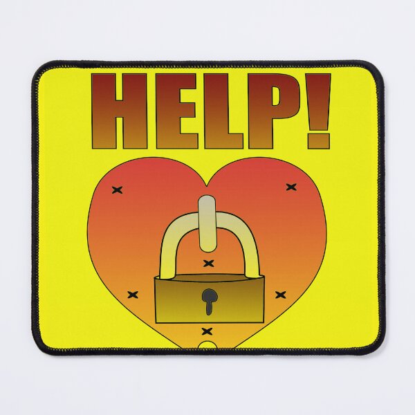 Item preview, help, my feelings are locked designed and sold by GSAJD.