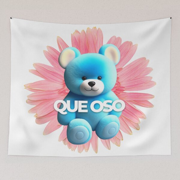 Item preview, Que Oso Bear & Flower designed and sold by omhersi.
