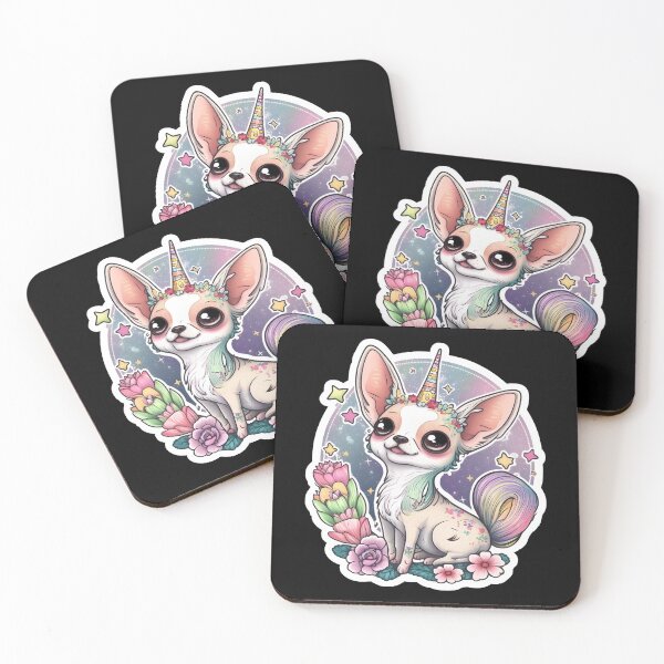 Item preview, Chihuahua Dog Riding Unicorn Pet Owner Art designed and sold by TeeTopiaa.