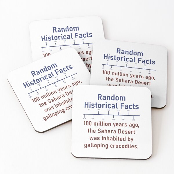 Item preview, 100 Million Years Ago - History Fact designed and sold by CrankyOldDude.
