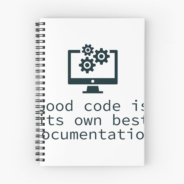 Item preview, Good code is its own best documentation | Coding quote designed and sold by Sjekkieboem.
