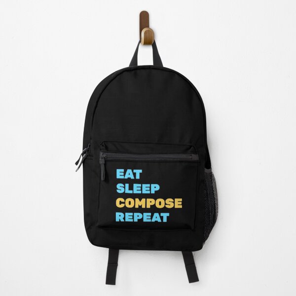 Item preview, Eat Sleep Compose Repeat designed and sold by Inspirationmotivation.