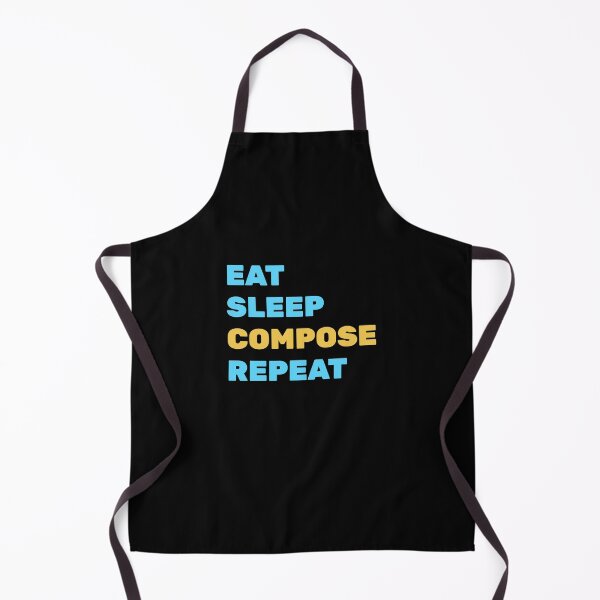 Item preview, Eat Sleep Compose Repeat designed and sold by Inspirationmotivation.