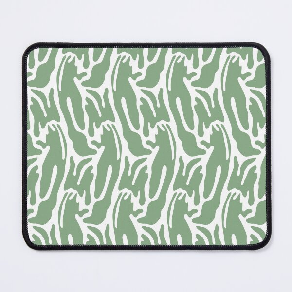 Item preview, Abstract fur in sage and white designed and sold by Vektoria.