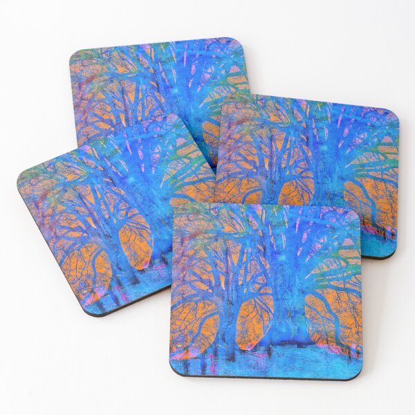 Aperçu de l'œuvre Blue Trees créée et vendue par Jinx Davis.