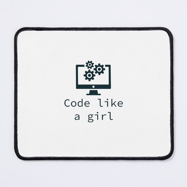 Item preview, Code like a girl | Coding quote designed and sold by Sjekkieboem.