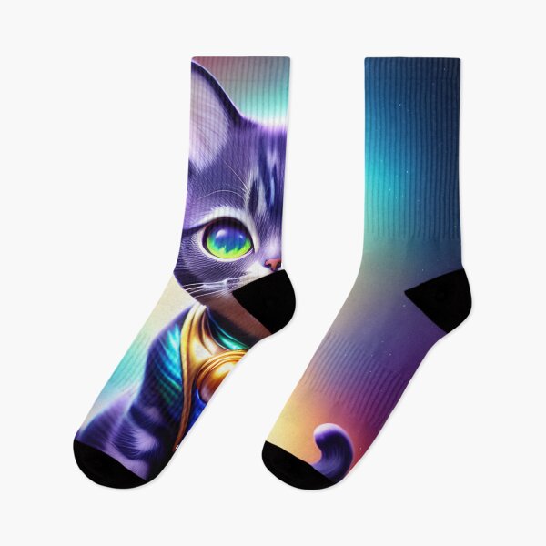 Item preview, Cosmic Kitten Rainbow Cat designed and sold by VersoShopping.