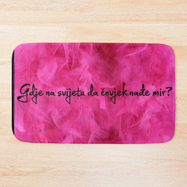 Item preview, Quote - Gdje na svijetu da čovjek nađe mir designed and sold by Marija Barisic.