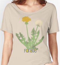 forage! dandelion shirt. Women's Relaxed Fit T-Shirt