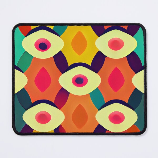 Item preview, Colorful pattern in retro colors designed and sold by HappyTrippy.