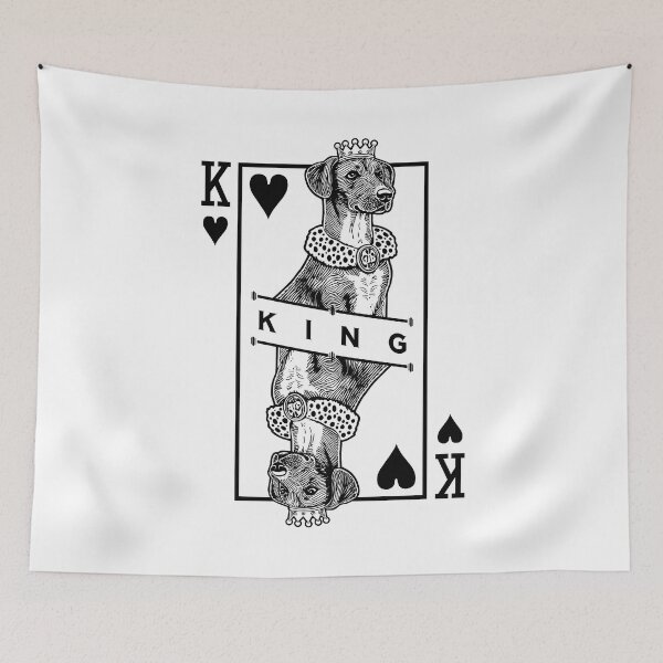 Item preview, Azawakh King Of Hearts Funny Dog Lover Pop Art designed and sold by GrandeDuc.