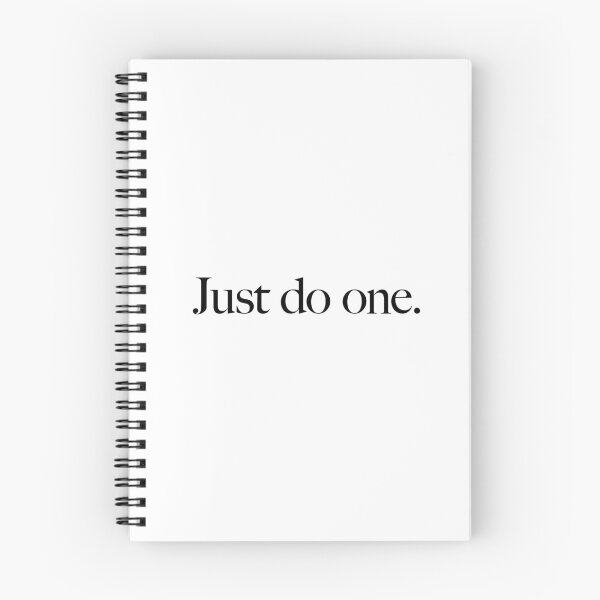 Item preview, Just do one. designed and sold by Rooky8.