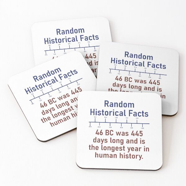Item preview, 46 BC Was 445 Days Long  - History Fact designed and sold by CrankyOldDude.