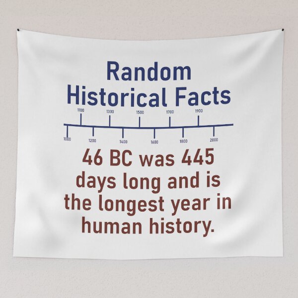 Item preview, 46 BC Was 445 Days Long  - History Fact designed and sold by CrankyOldDude.