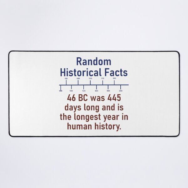 Item preview, 46 BC Was 445 Days Long  - History Fact designed and sold by CrankyOldDude.