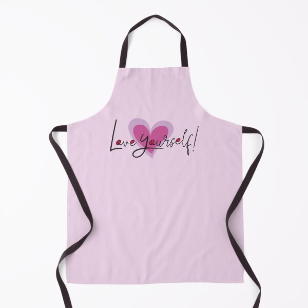 Item preview, Love Yourself - Typographic letter on Pink colored heart designed and sold by Agni Designs.