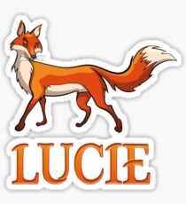 Lucie Fox Sticker