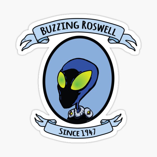 Item preview, Buzzing Roswell Since 1947 Alien UFO Commander Science Fiction designed and sold by ElJimmo.