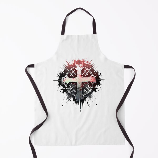 Item preview, Tribal Dark Gothic Cross with Red Tint designed and sold by ShadowAndSlate.