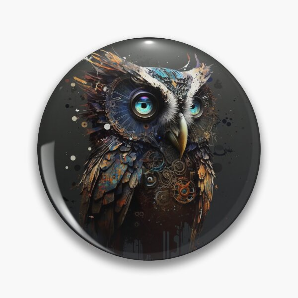 Item preview, Steampunk Animals - Mechanical Owl designed and sold by MindAsylum.
