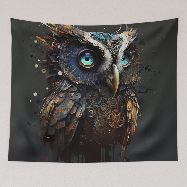 Item preview, Steampunk Animals - Mechanical Owl designed and sold by MindAsylum.