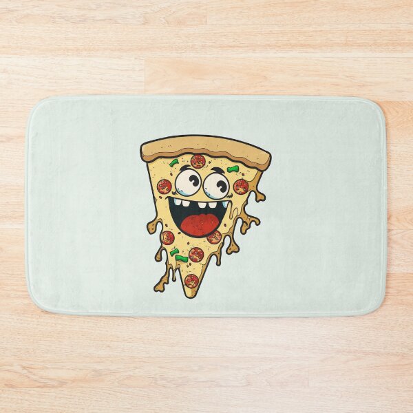 Item preview, Funny Crazy Pizza Slice | Food designed and sold by JFFStore.