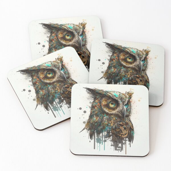 Item preview, Steampunk Animals - Mechanical Owl #2 designed and sold by MindAsylum.