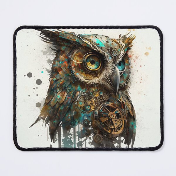 Item preview, Steampunk Animals - Mechanical Owl #2 designed and sold by MindAsylum.