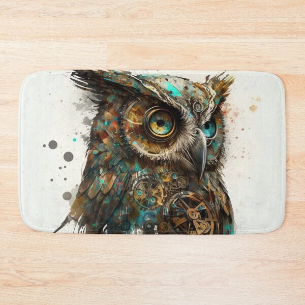 Item preview, Steampunk Animals - Mechanical Owl #2 designed and sold by MindAsylum.