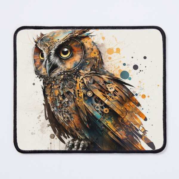 Item preview, Steampunk Animals - Mechanical Owl #4 designed and sold by MindAsylum.