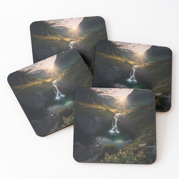 Item preview, Norway Landscape portrait  designed and sold by ArtsByAesthetic.