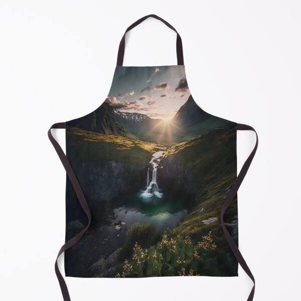 Item preview, Norway Landscape portrait designed and sold by ArtsByAesthetic.