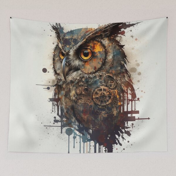 Item preview, Steampunk Animals - Mechanical Owl #5 designed and sold by MindAsylum.