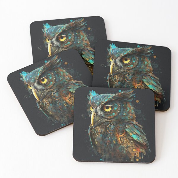 Item preview, Steampunk Animals - Mechanical Owl #6 designed and sold by MindAsylum.