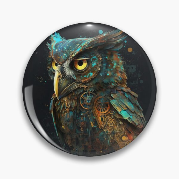 Item preview, Steampunk Animals - Mechanical Owl #6 designed and sold by MindAsylum.