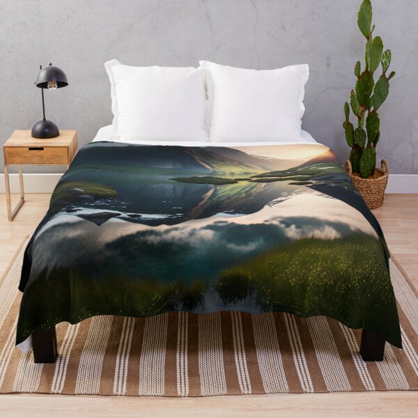Item preview, Norway Landscape portrait designed and sold by ArtsByAesthetic.