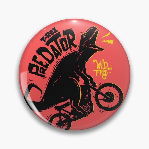 Item preview, T-Rex Predator and motorbike  designed and sold by Urban Tee.