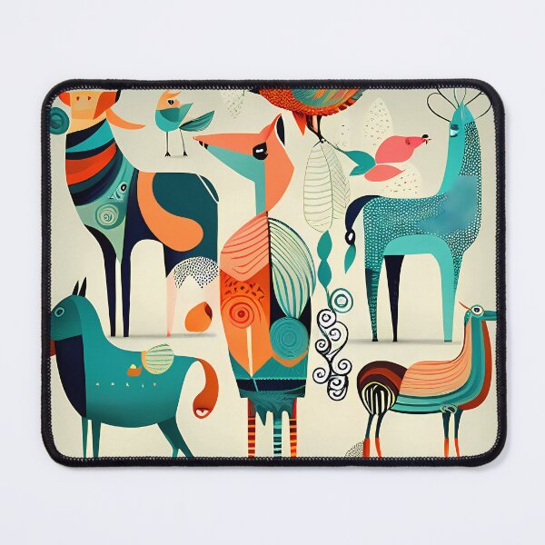 Item preview, Whimsical Animals designed and sold by DoBytesDream.