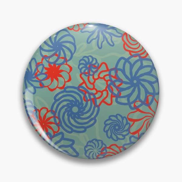 Item preview, Oriental floral pattern designed and sold by NANIMOON.